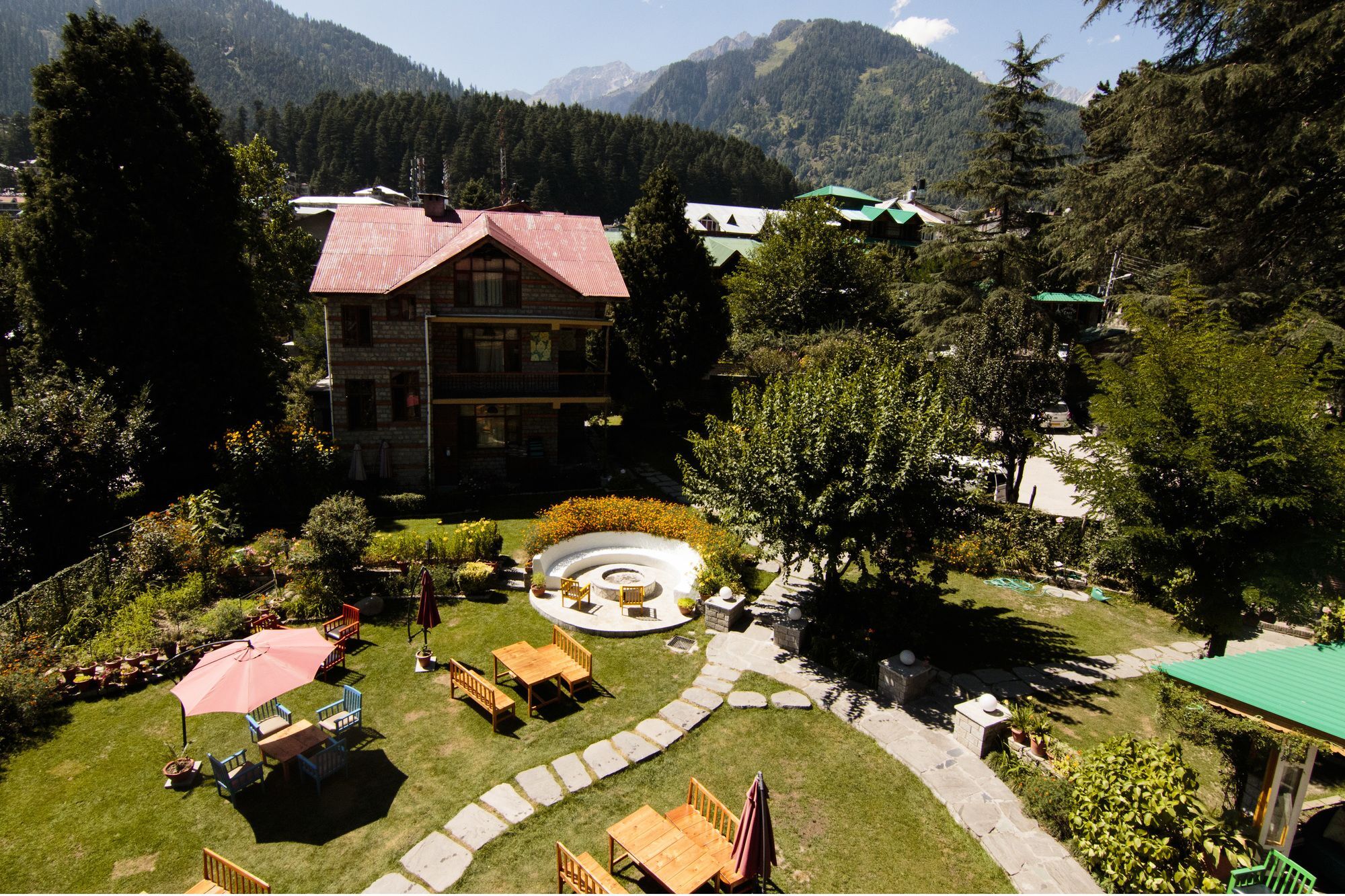 Johnson Lodge & Spa Manāli Exterior foto